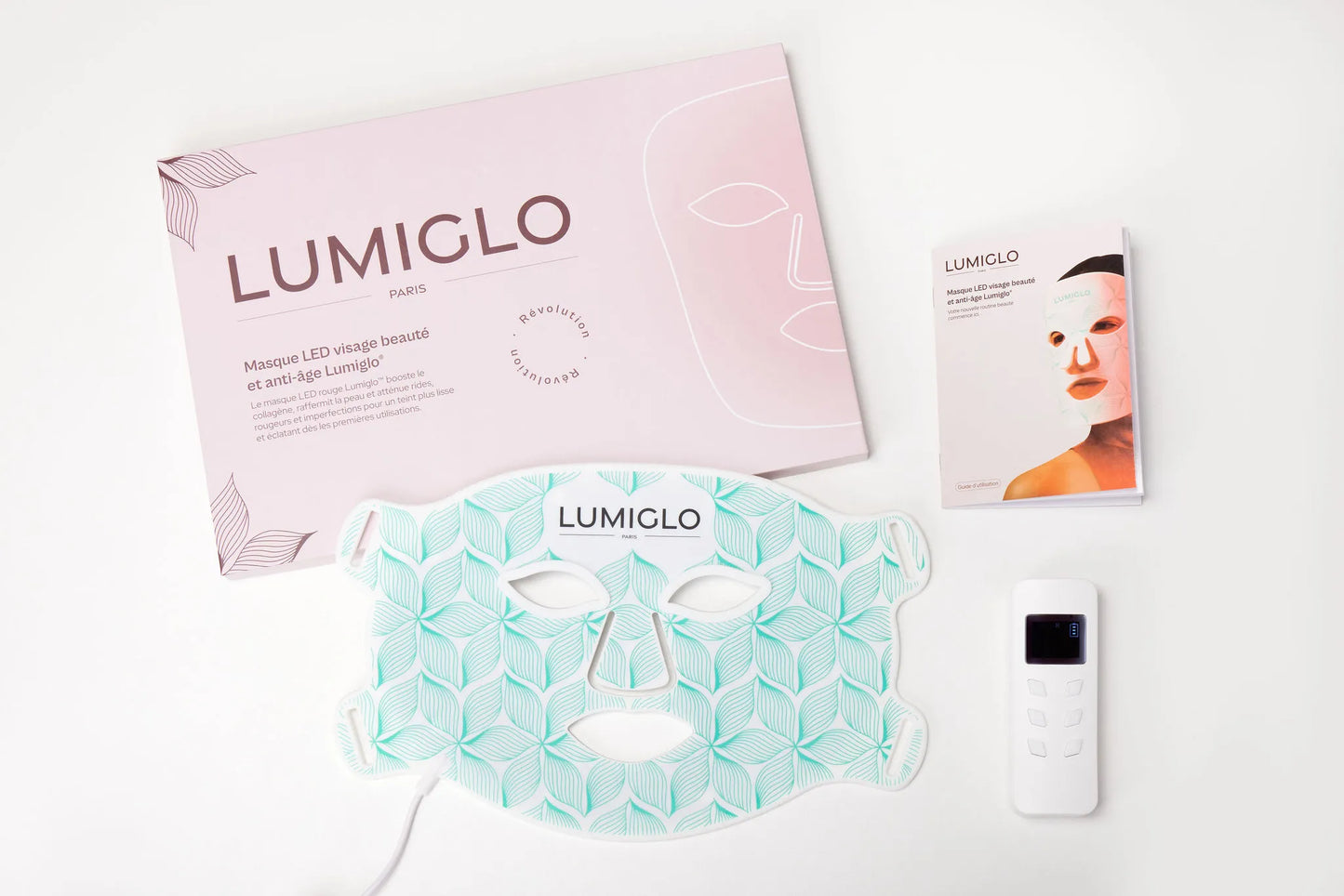 Masque à LED visage lumière rouge anti-âge Pro V2