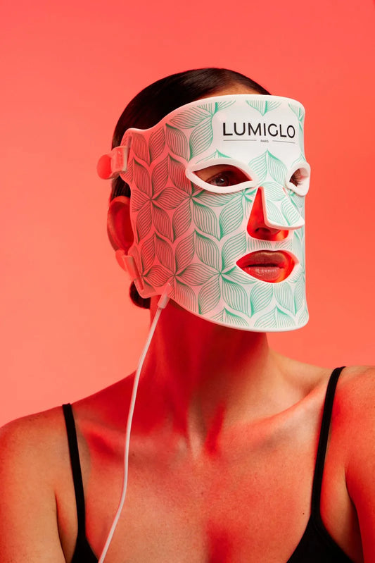 Masque à LED visage lumière rouge anti-âge Pro V2