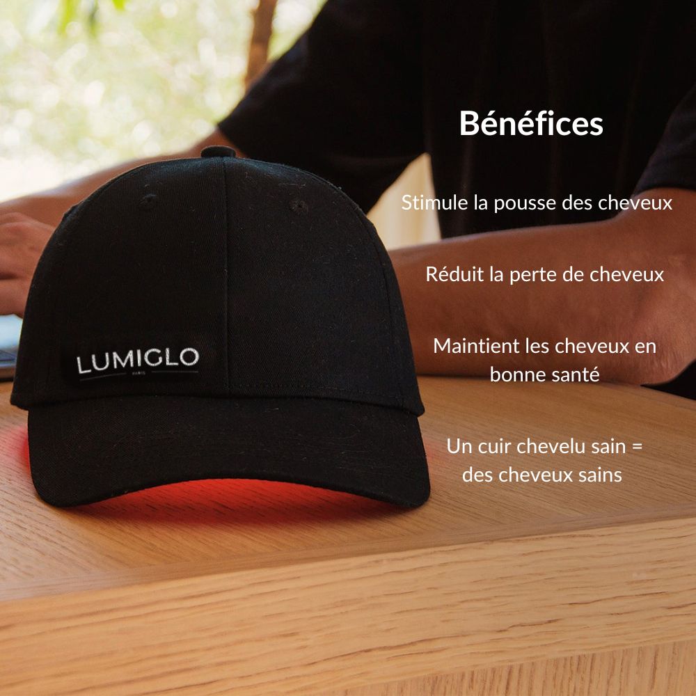 Casquette à lumière rouge Lumiglo® Pro