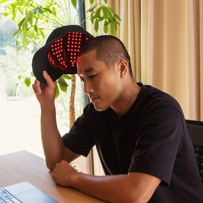 Casquette à lumière rouge Lumiglo® Pro